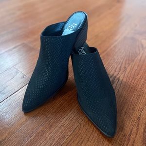 Franco sarto black mules